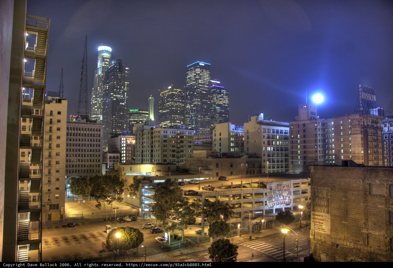 Bright Lights of the Urban Landscape