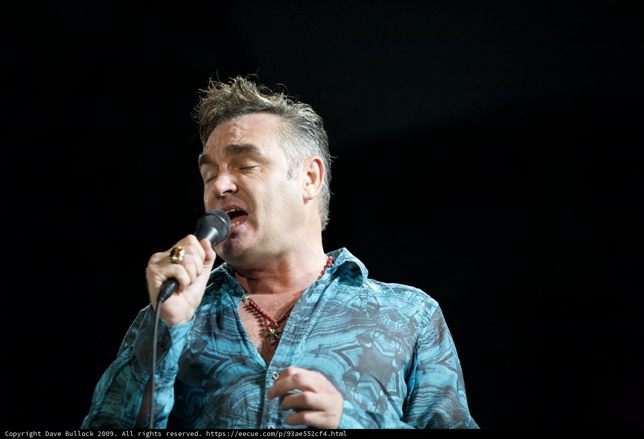 Morrissey Serenades the Coachella Crowd