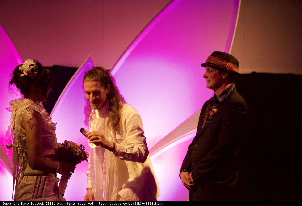 The Elegant Pair on Stage