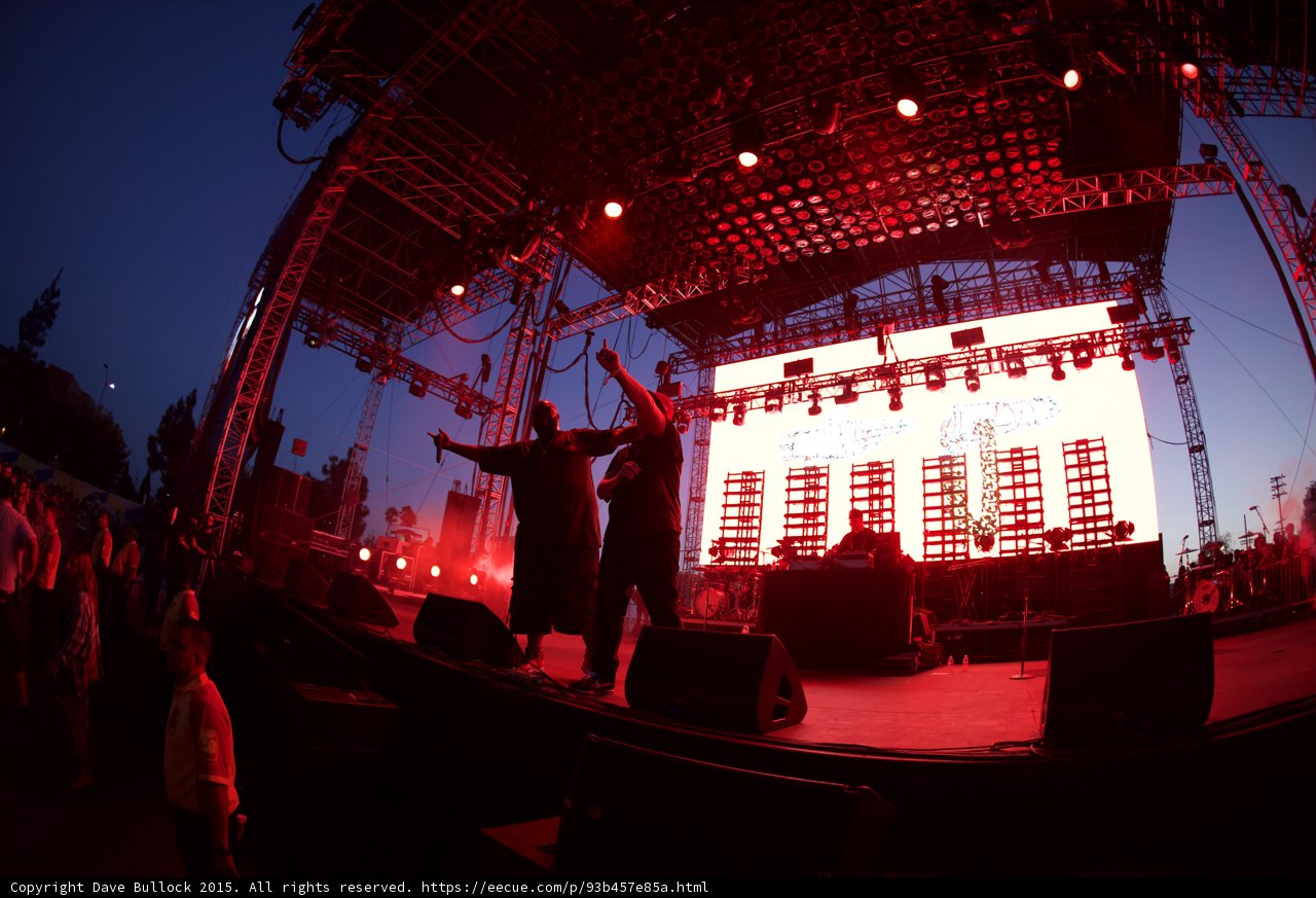 Rock Sign Gesture on Stage
