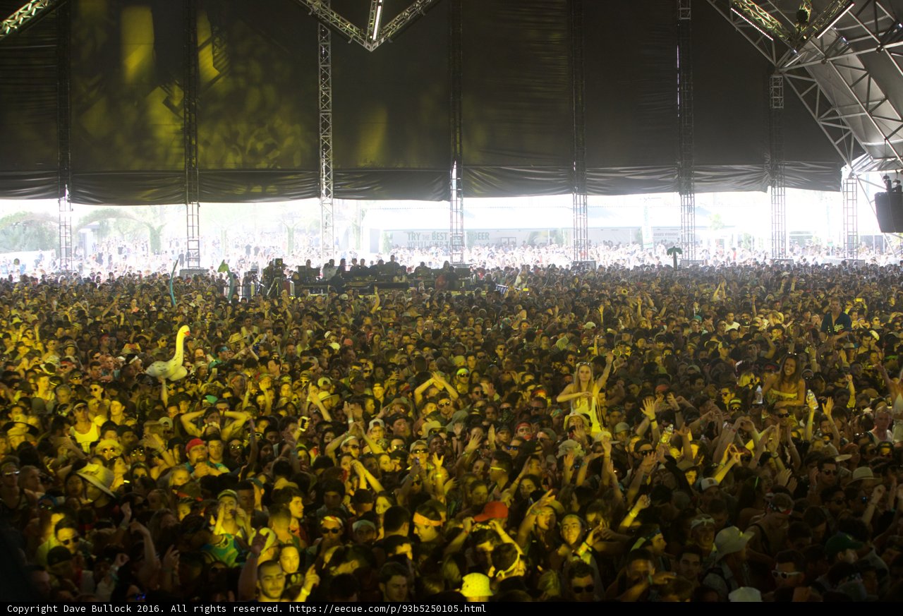 Coachella Crowd Goes Crazy!