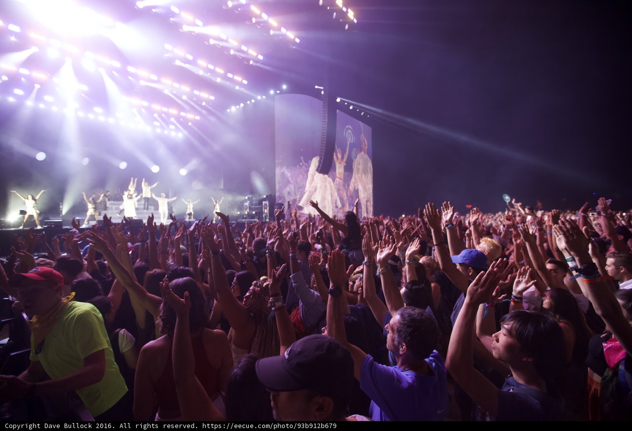 Rocking out at Coachella