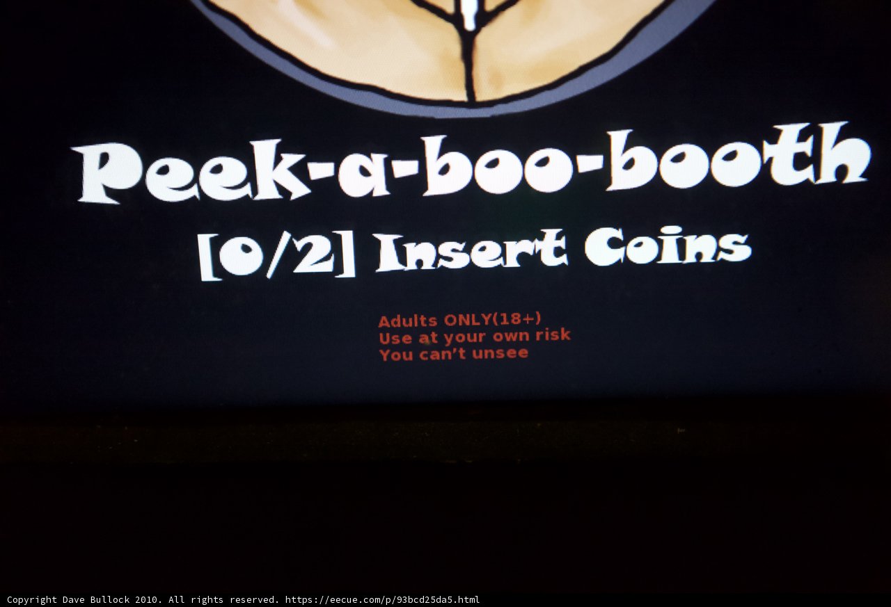 Peek a Boo Booth Ad