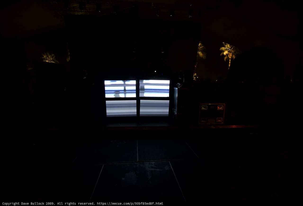 Illuminated Screen in the Dark