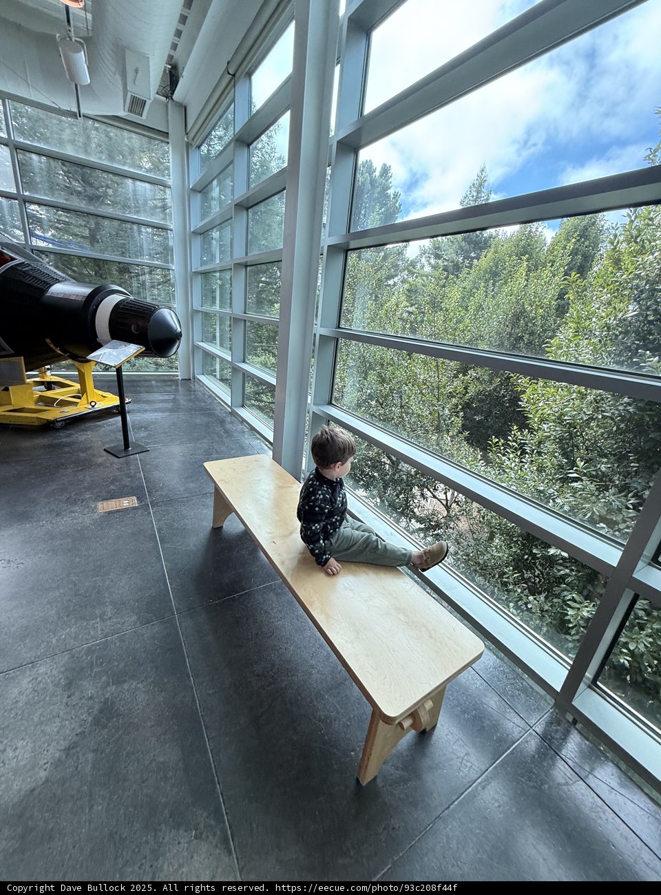 Daydreaming at the Space Center