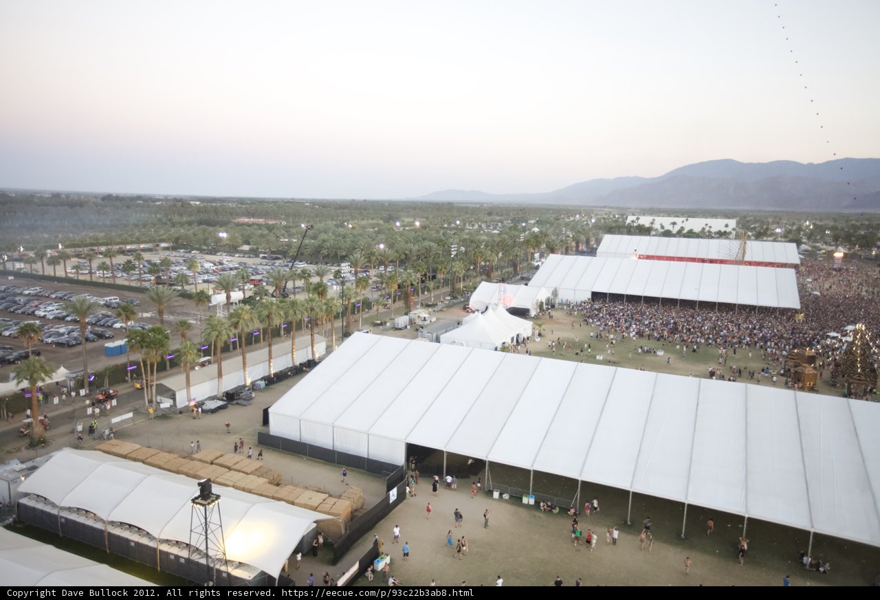 The Massive Tent at Coachella 2012