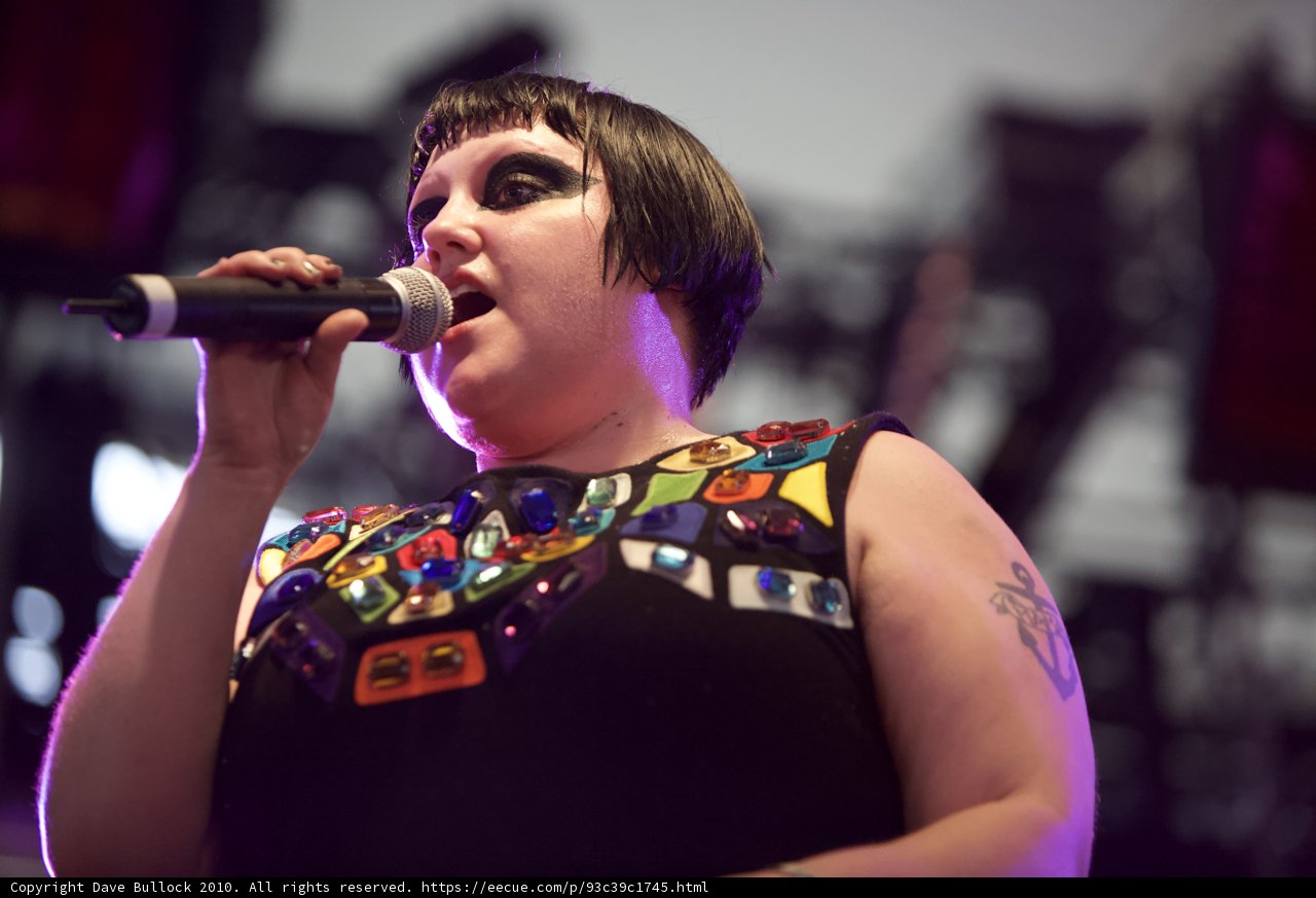 Beth Ditto Belts It Out at Coachella