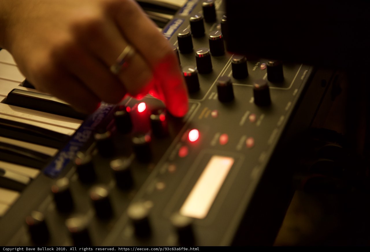 The Red-Lit Keyboard