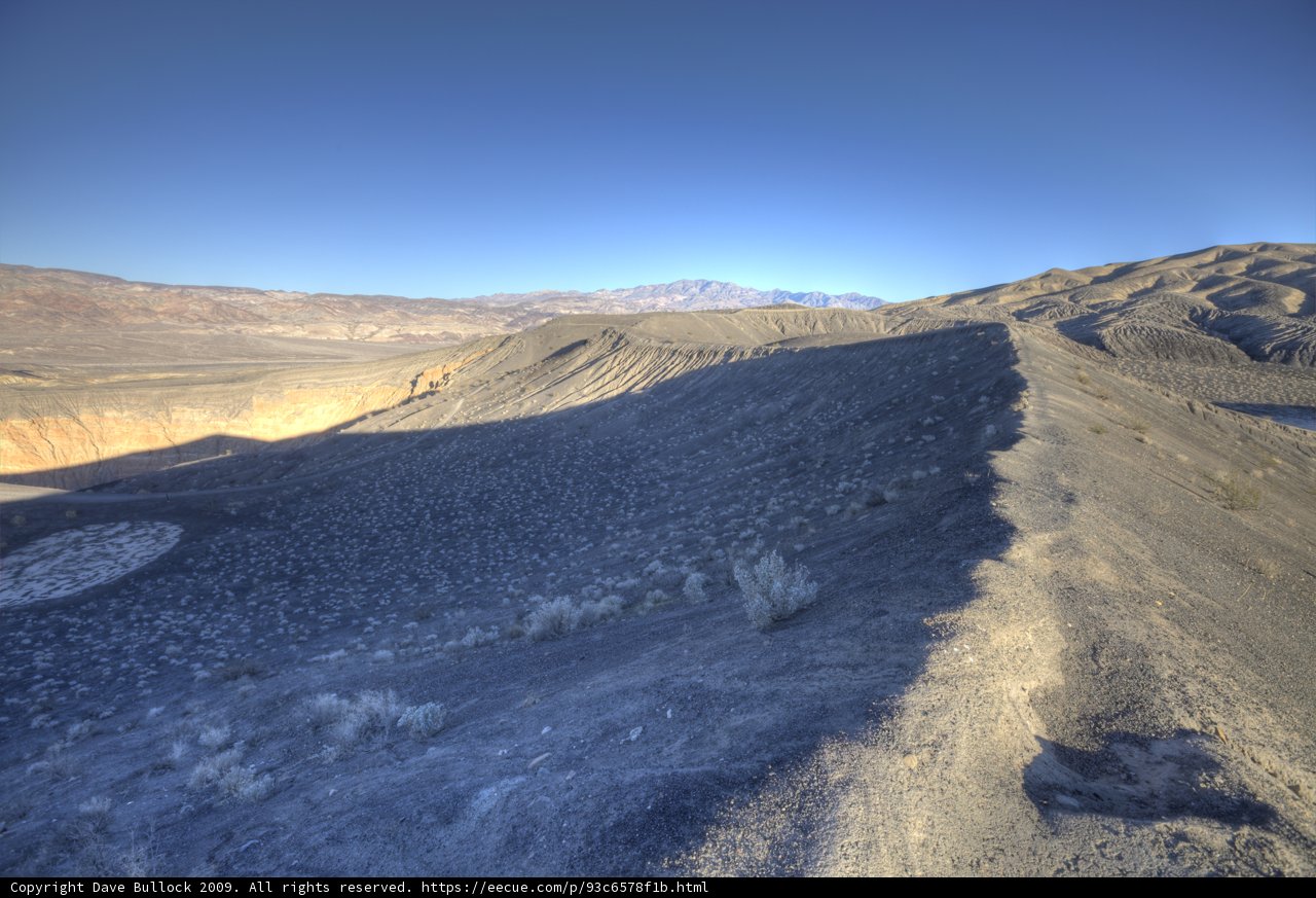 Majestic View of Death Valley Wilderness