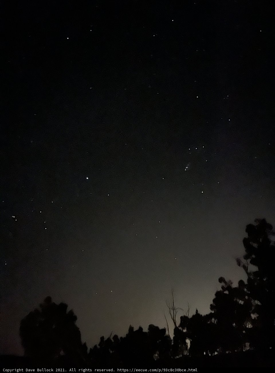 Stargazing in Sandia Park