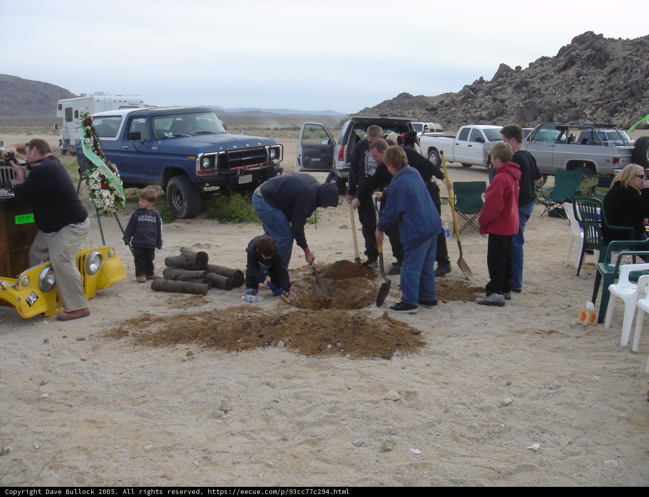 Soil excavation party