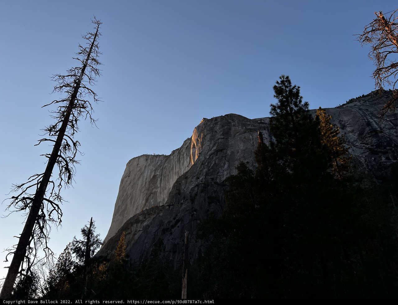 Twilight in Yosemite