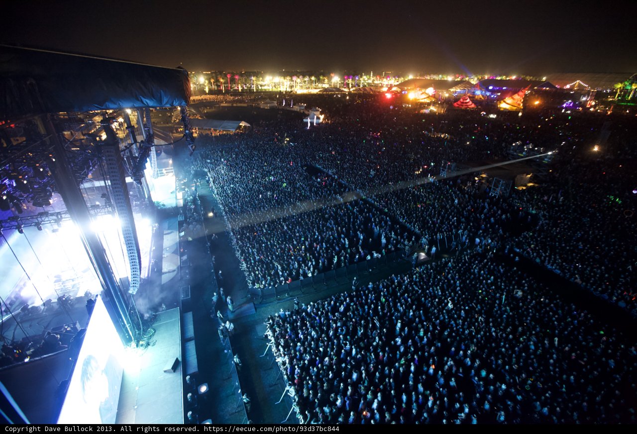 Rocking the Night Away at Coachella