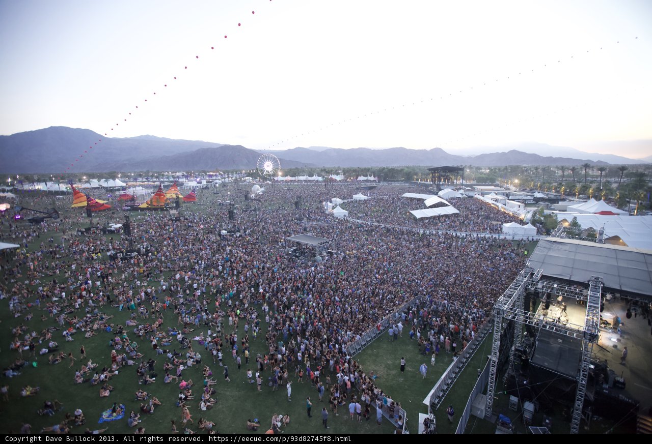 Coachella Concertgoers Gather for Epic Main Event