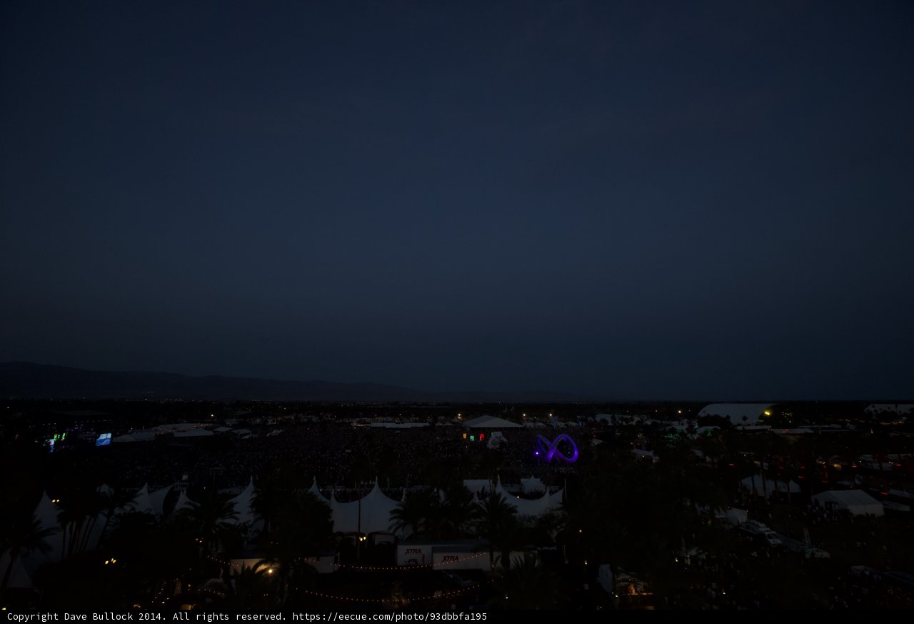 Night Sky Above the Empire Polo Club