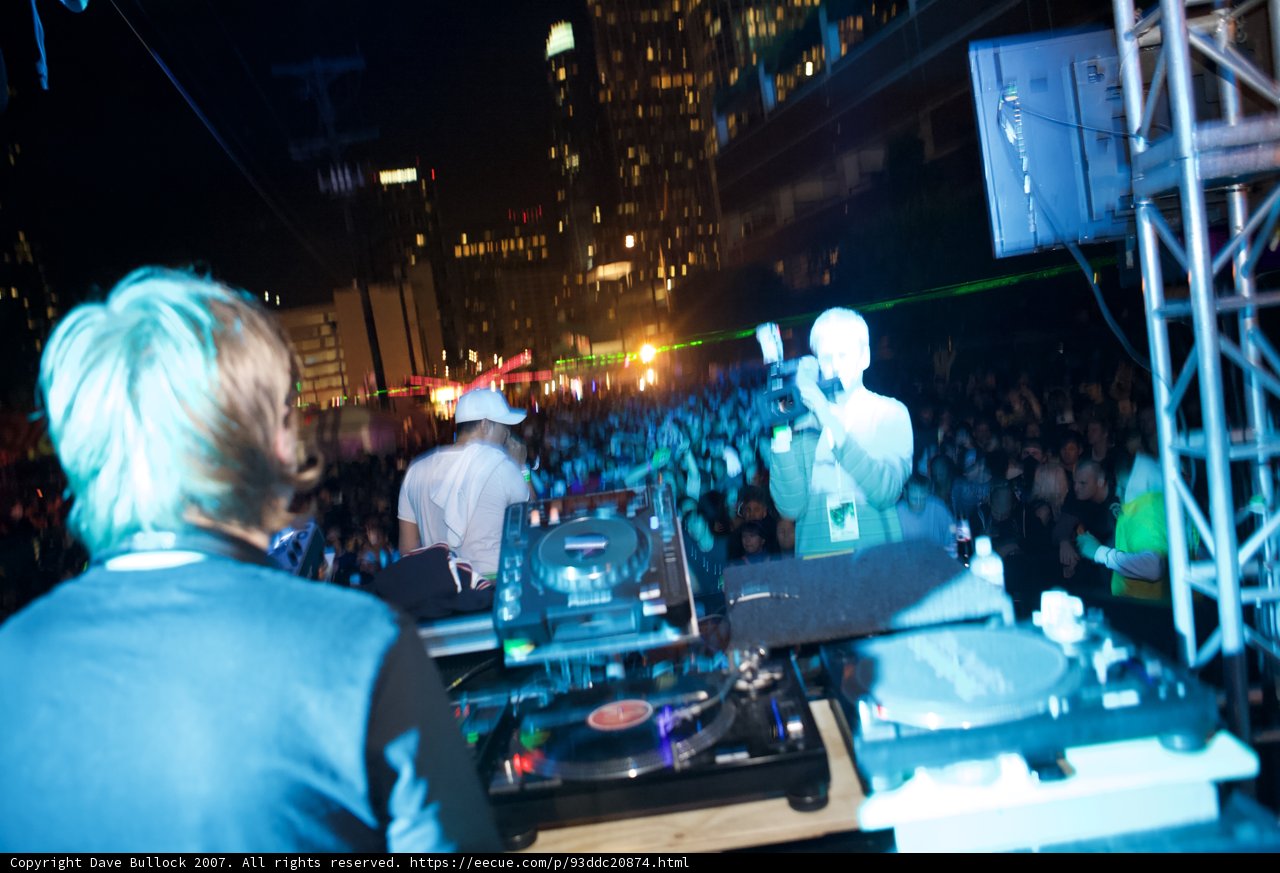 Nightclub Performance with DJ Entertainer