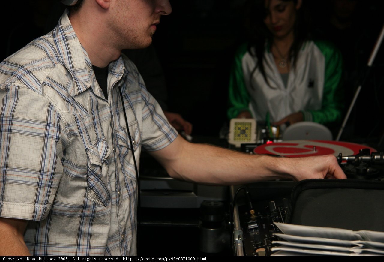 The DJ in White