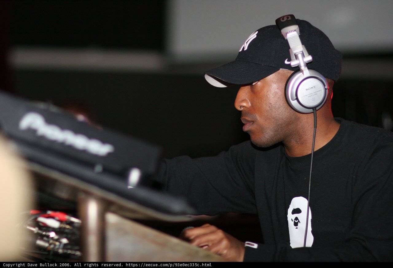 The Deejay in Black