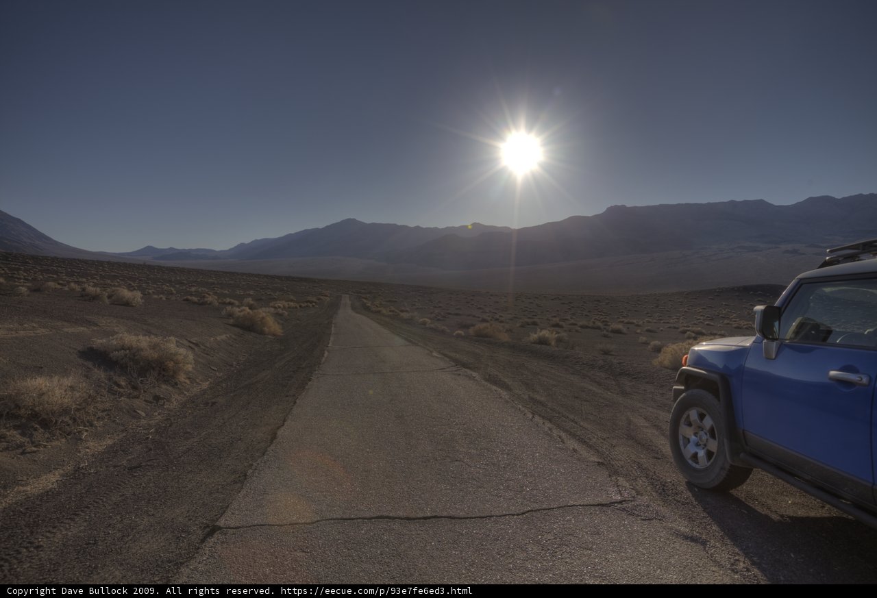 Driving into the Wild Blue Yonder