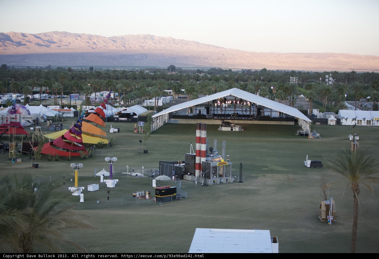 Coachella's Massive Outdoor Tent
