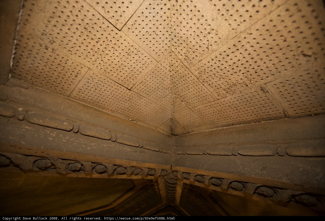 Majestic Ceiling of the Temple of the Sun