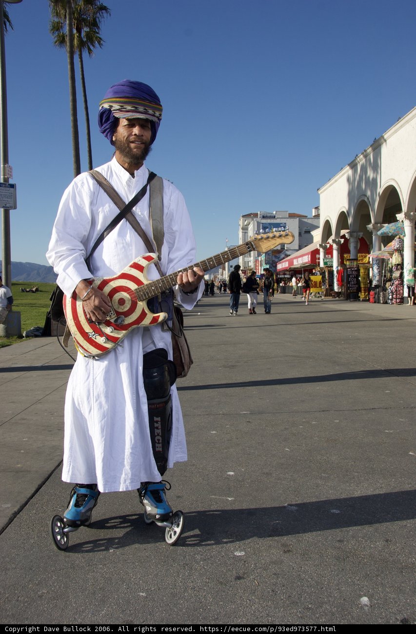 Turbaned Musician with Guitar in Hand
