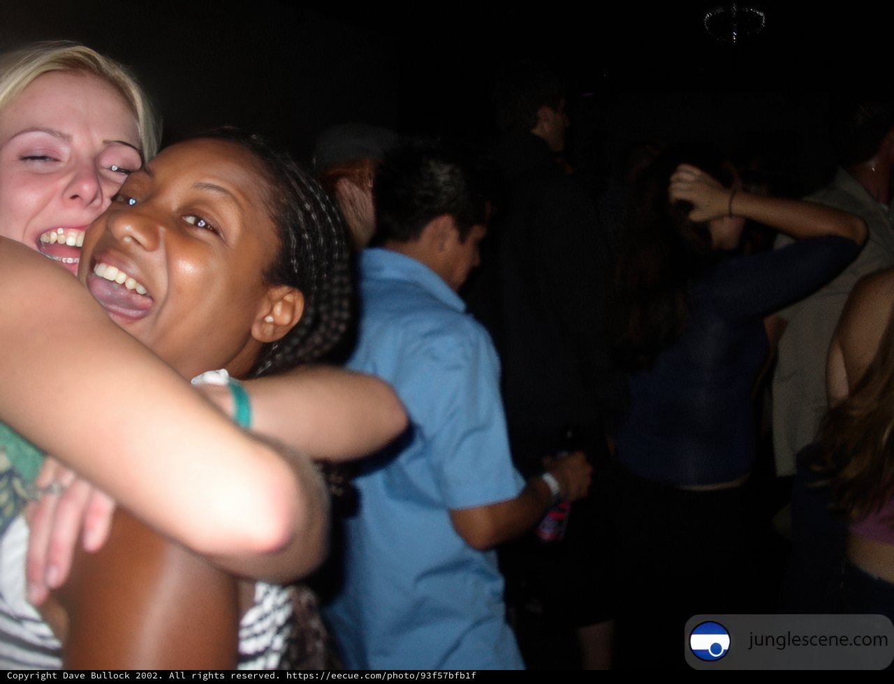 Hugging It Out at the Nightclub