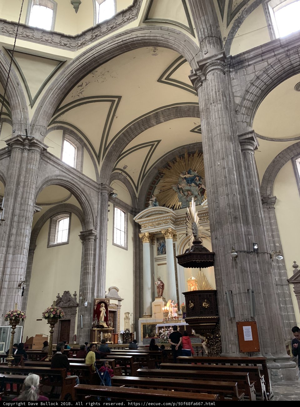 Awe-Inspiring Altar and Arched Ceilings