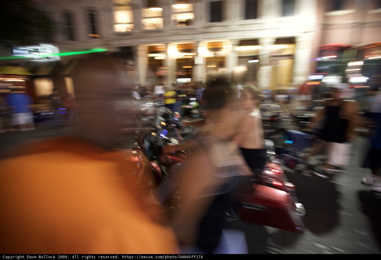 Blurry Ride in Austin