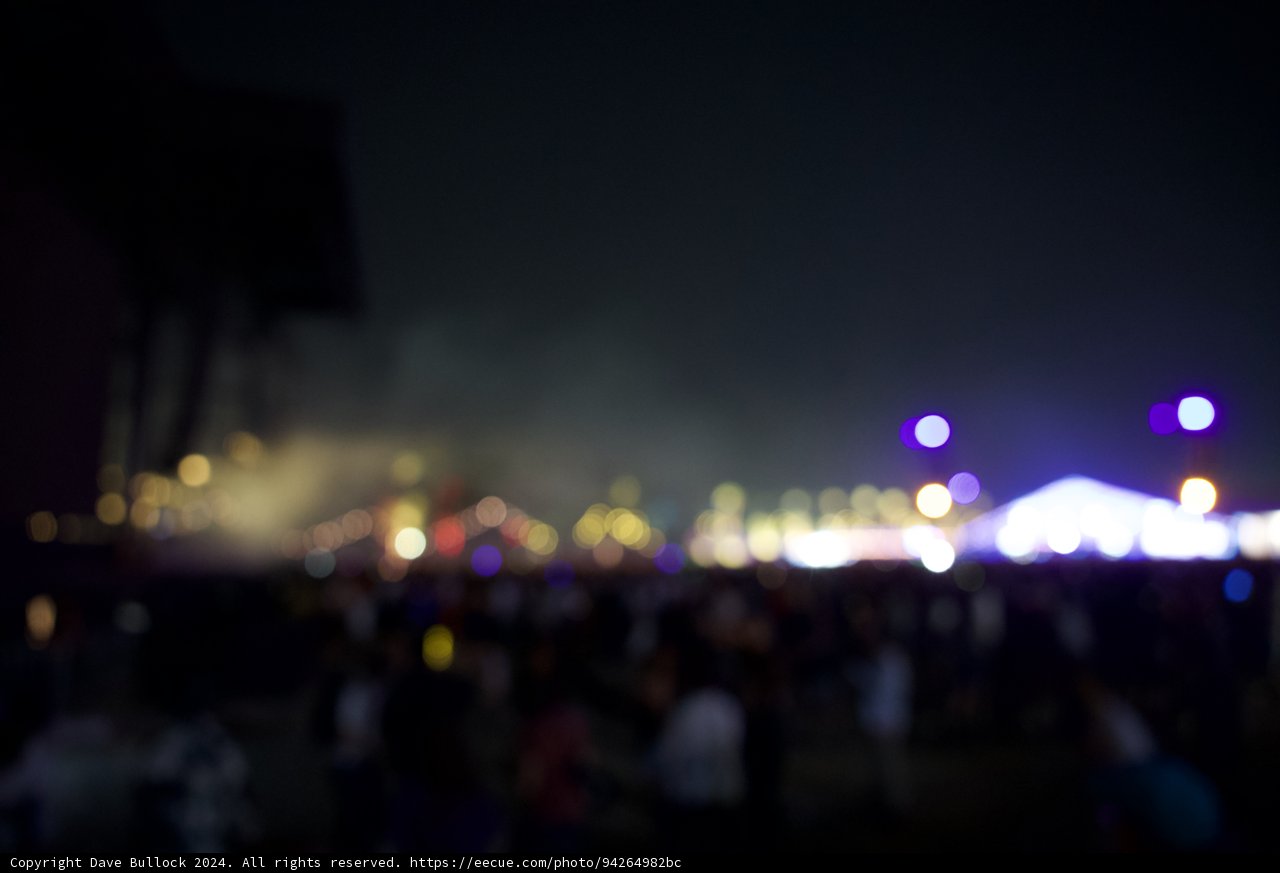 Blurred Moments at Coachella 2024