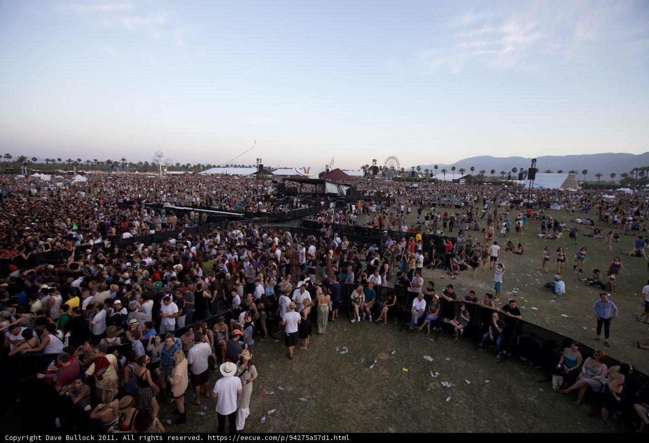 Coachella 2011 Music Festival Crowd