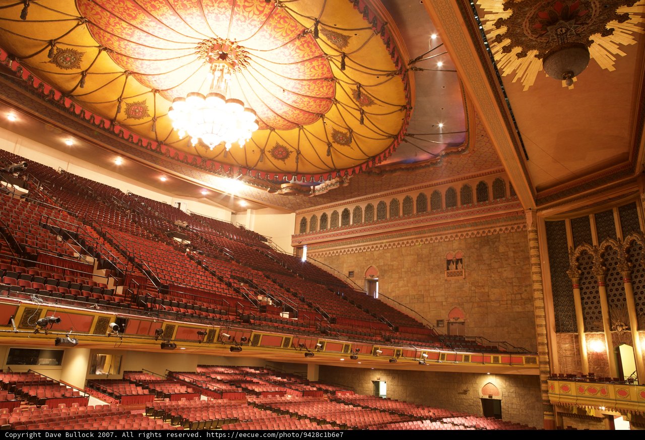 Red Seats in the Auditorium