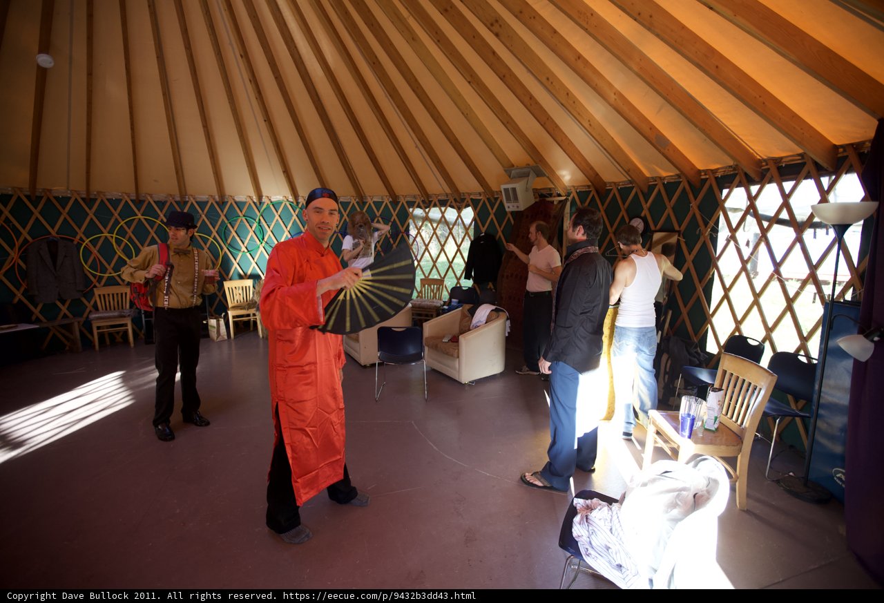 Yurt Life: Cooling Off in Style
