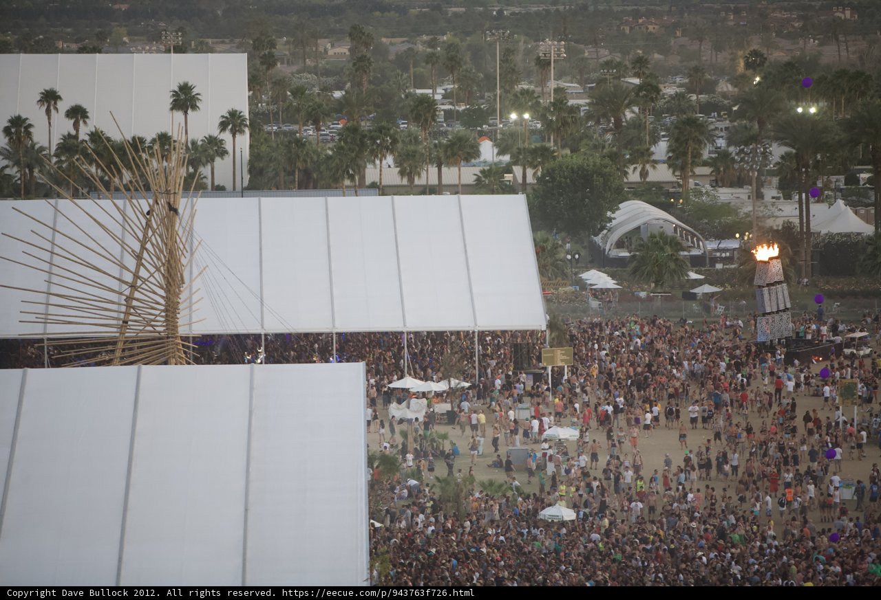 Coachella Festival Crowd