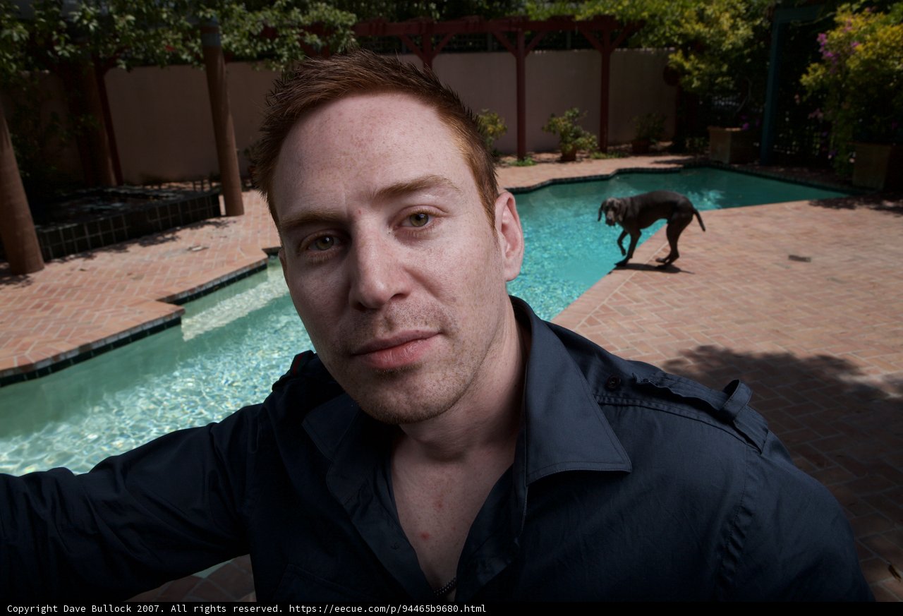 Selfie by the Pool