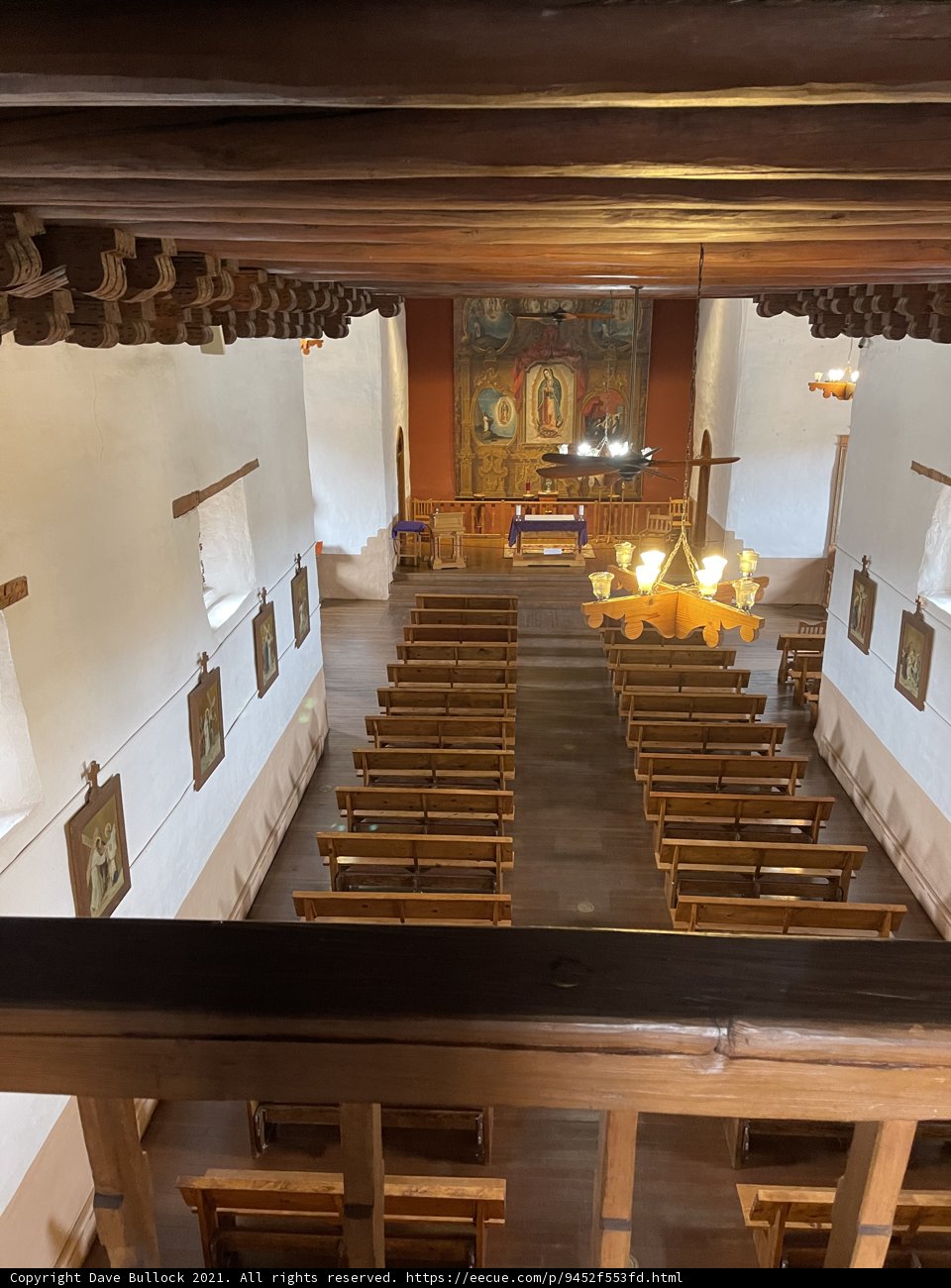 Peaceful Moments in De Vargas Chapel