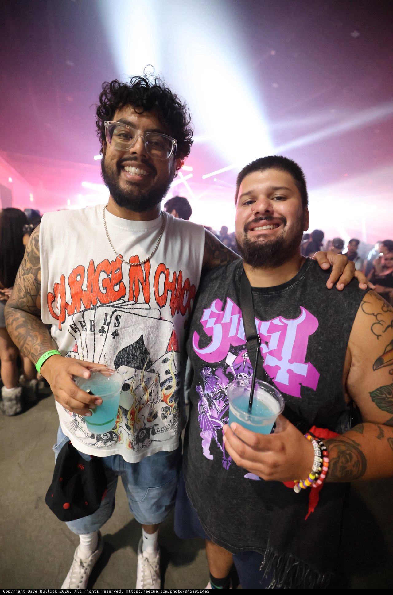 Two Friends Smiling at Wobbleland Music Festival 2026
