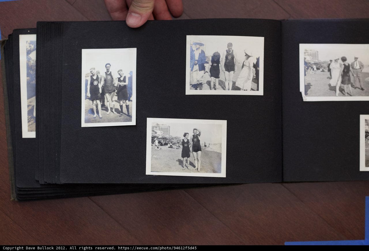 Kathleen McKane Godfree in 2012 Family Photo Collage