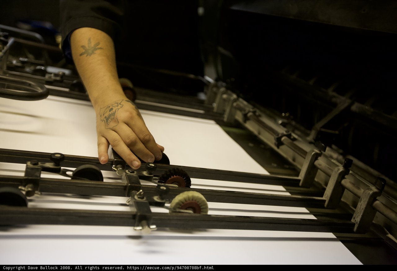 Inked Hands at Work