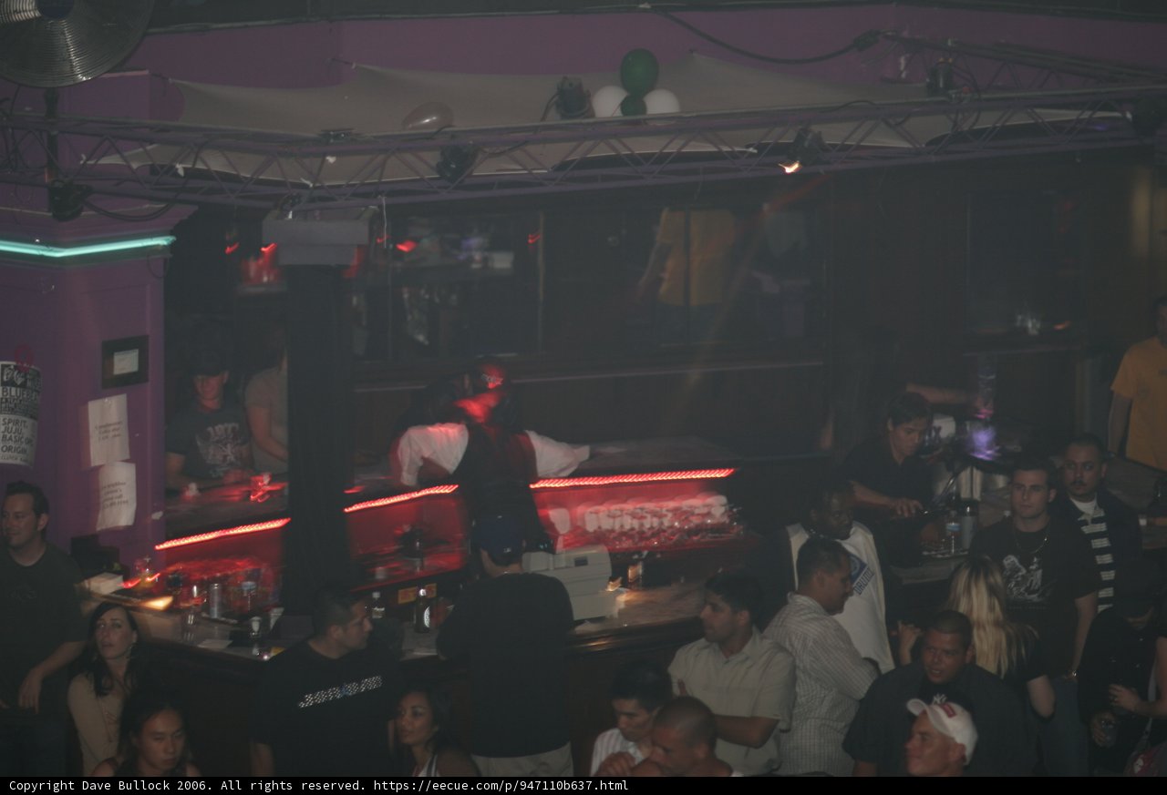 Nightlife Fun in an Urban Nightclub
