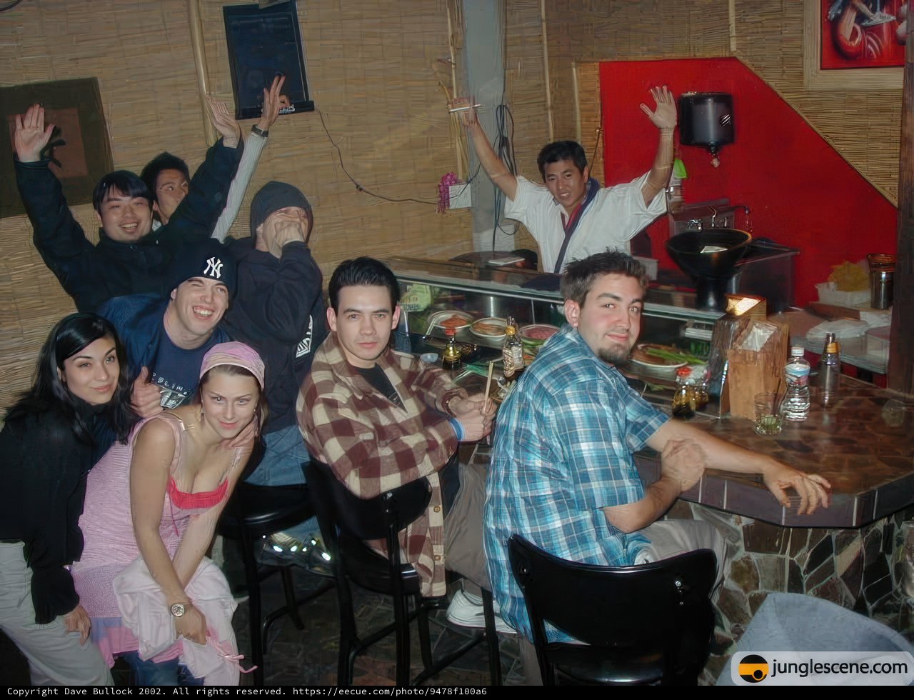 Sushi Night Out with Friends