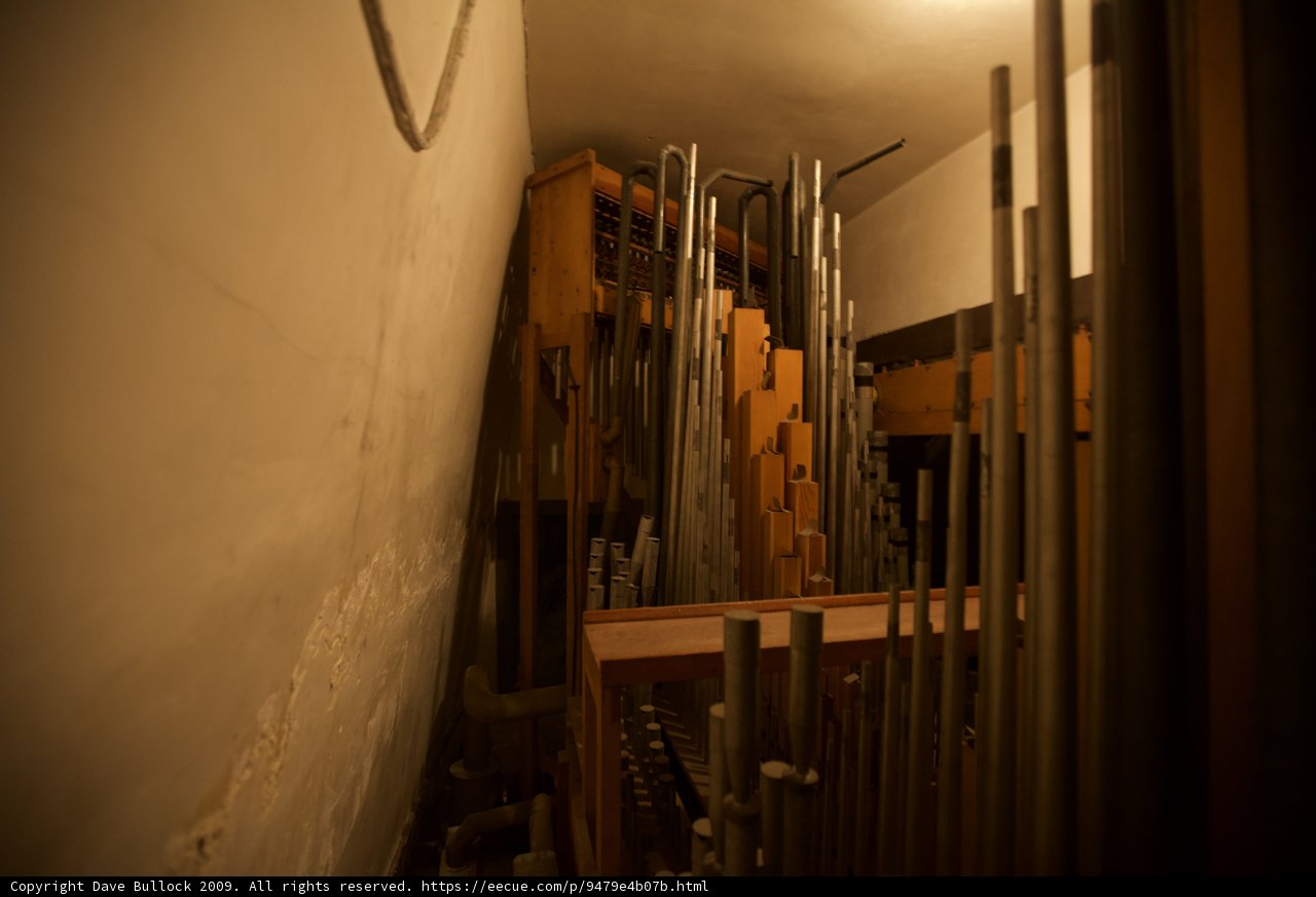 Pipe Organ at Church of the Holy Cross