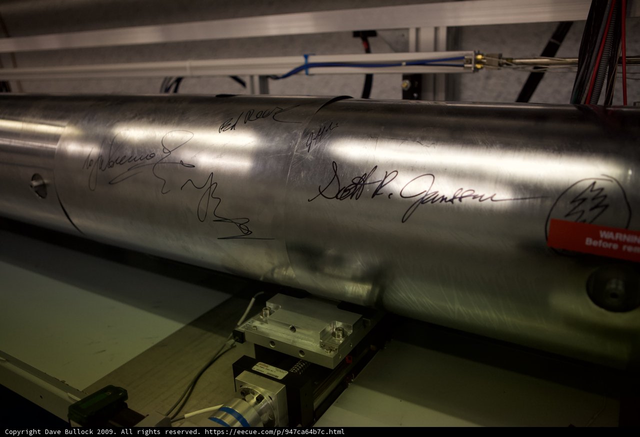 Signed Metal Tube