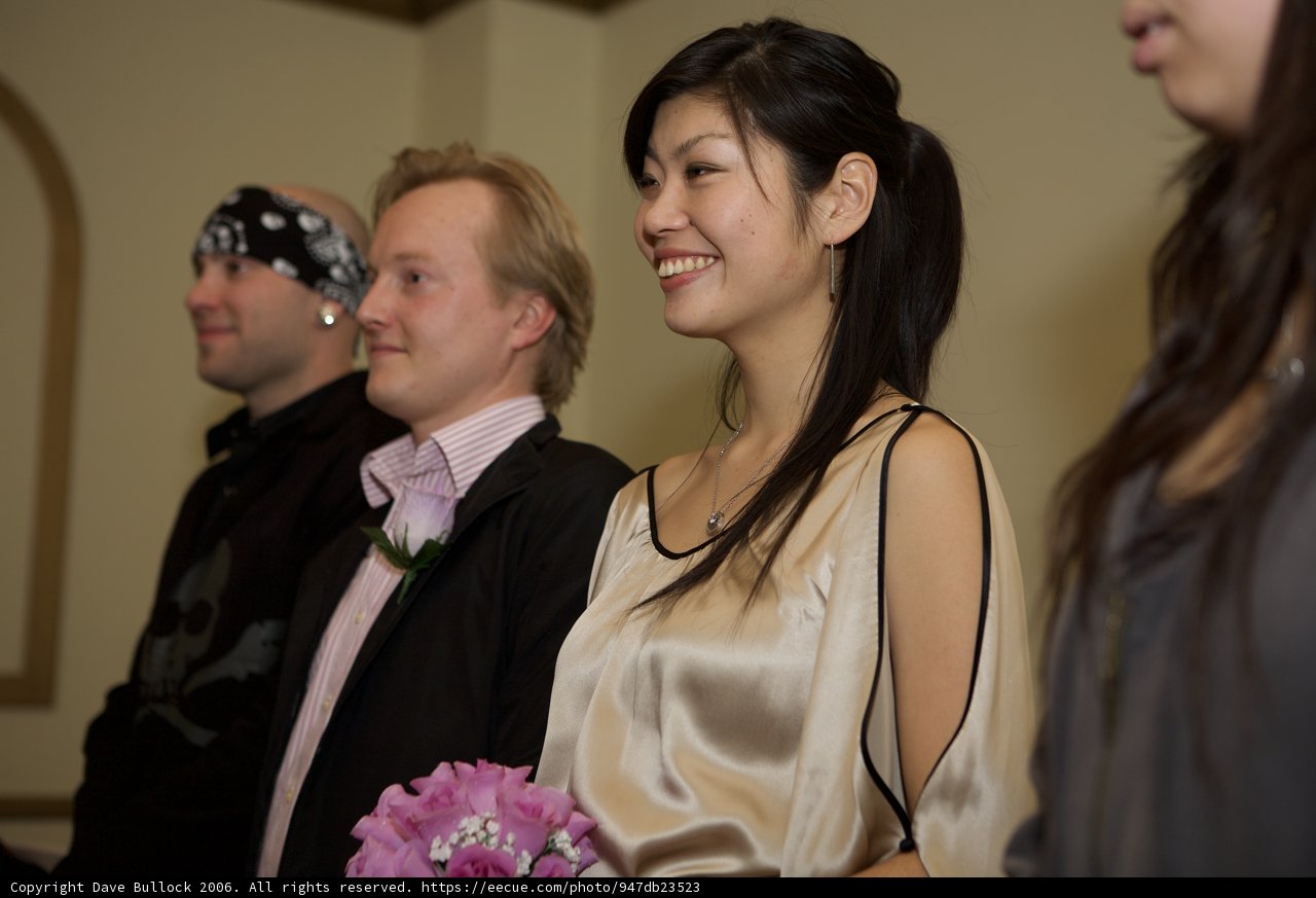 Bandana-Wearing Groomsman