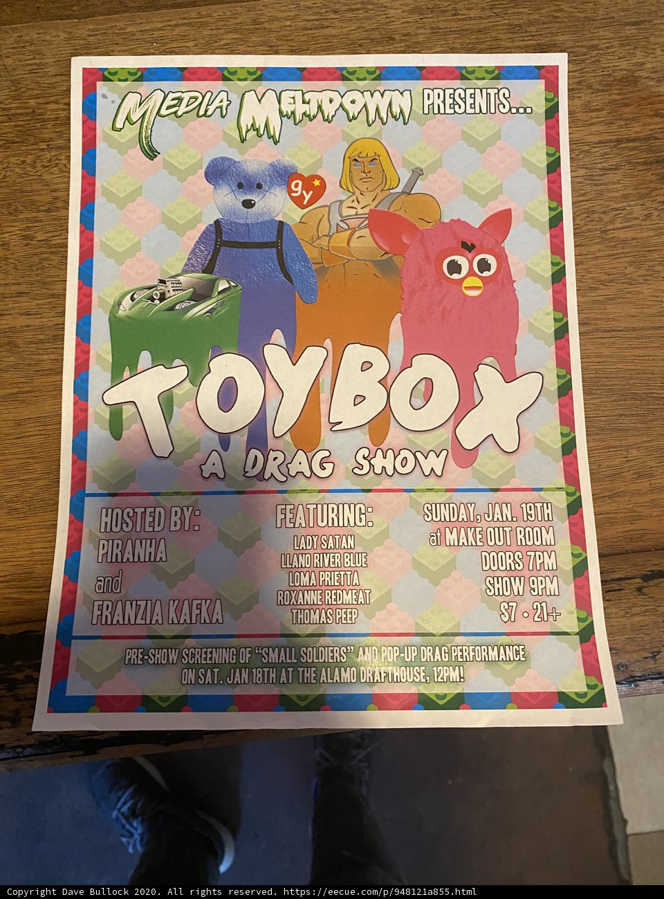 Promoting Toybox Show