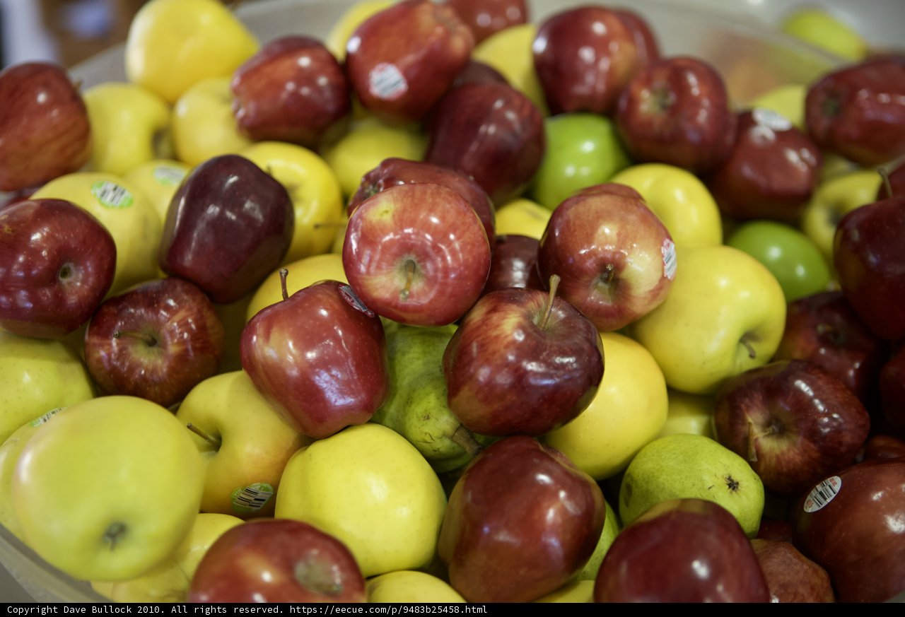 A Bowl of Fresh, Crisp Apples