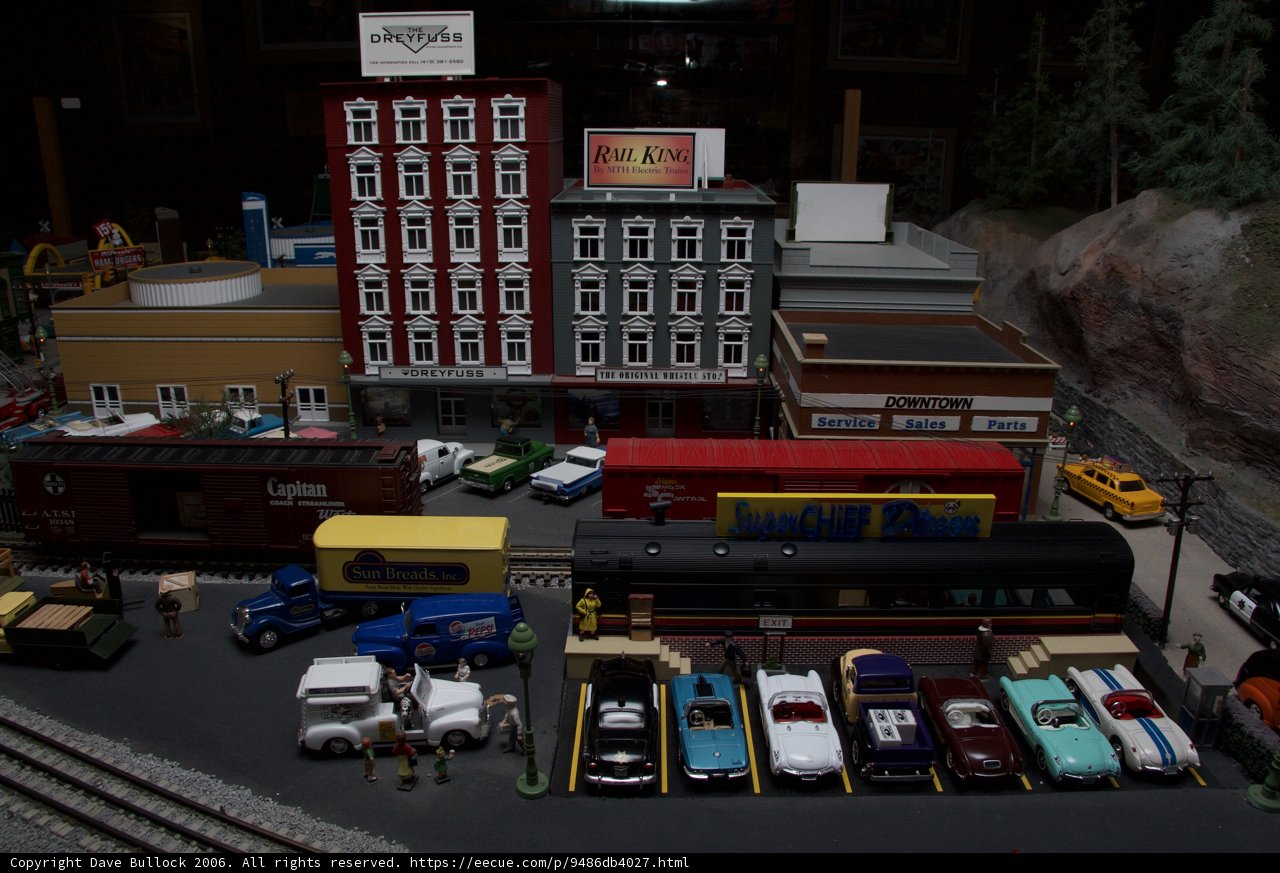 Miniature Train Set at the Museum