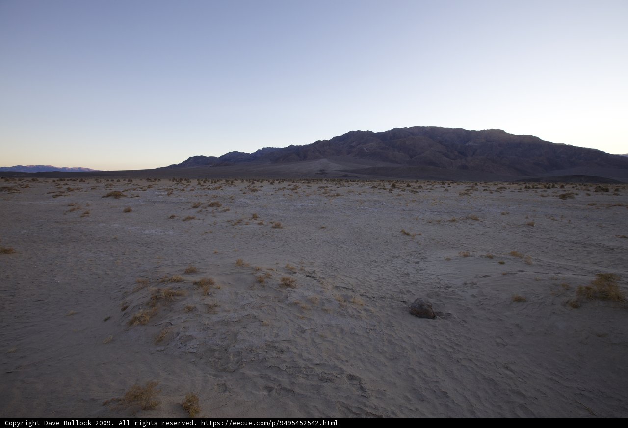 Majestic Mountains in the Death Valley