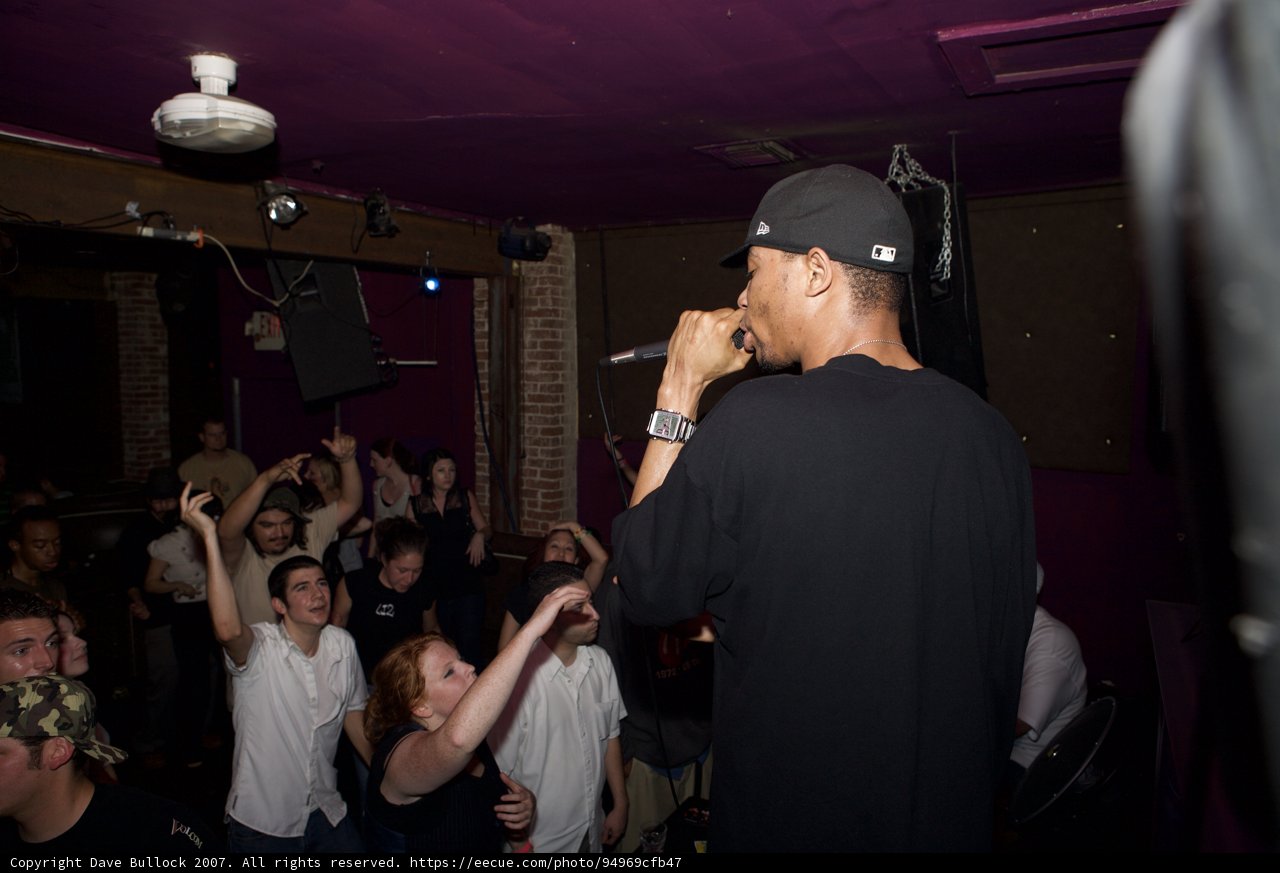 Entertainer Rocks the Nightclub