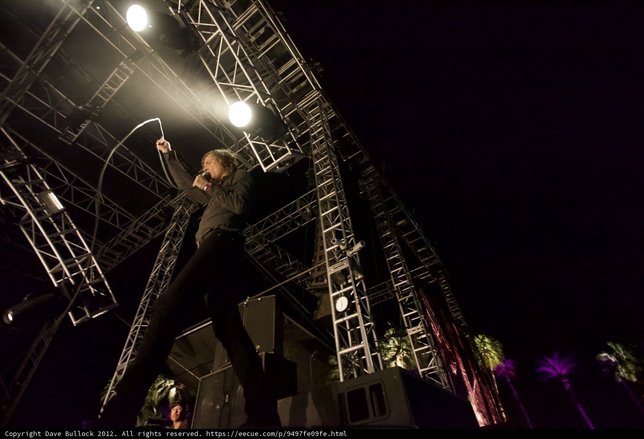 Solo Performance Under the Bright Lights
